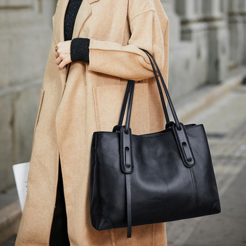 Genuine Leather Tote Bag Luxur - Luxury Bags Big のレビューと価格