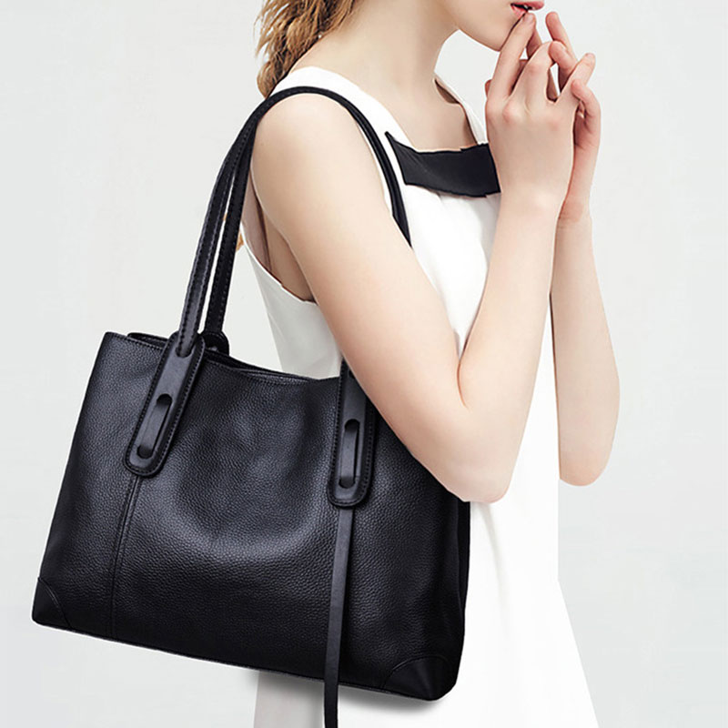 Genuine Leather Tote Bag Luxur - Luxury Bags Big のレビューと価格